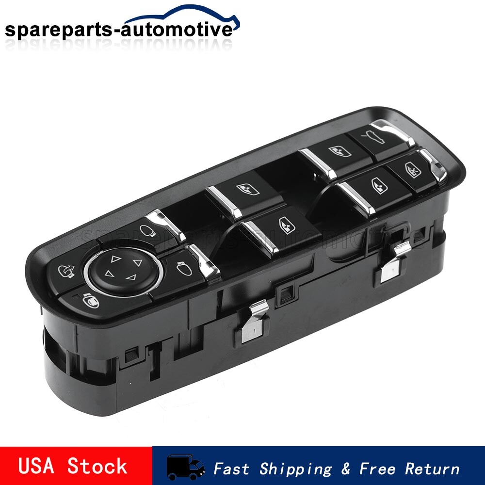 Interrupteur Fenêtre Power Master Pour Porsche Macan, Panamera, Cayenne (2011-2018) - Garantie 3 Ans