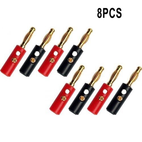 Durable 4mm Banana Plug Male Connector for Universal Audio Speaker Wire Cables - Picture 10 of 35