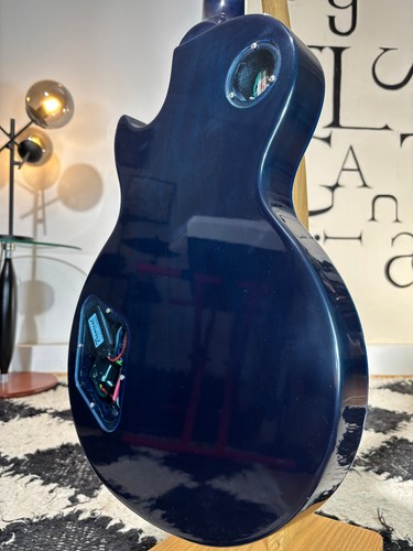Gibson Les Paul Robot 2007 RARE Japan Import 50's Neck Profile Blue Burst 9lb - Picture 9 of 14
