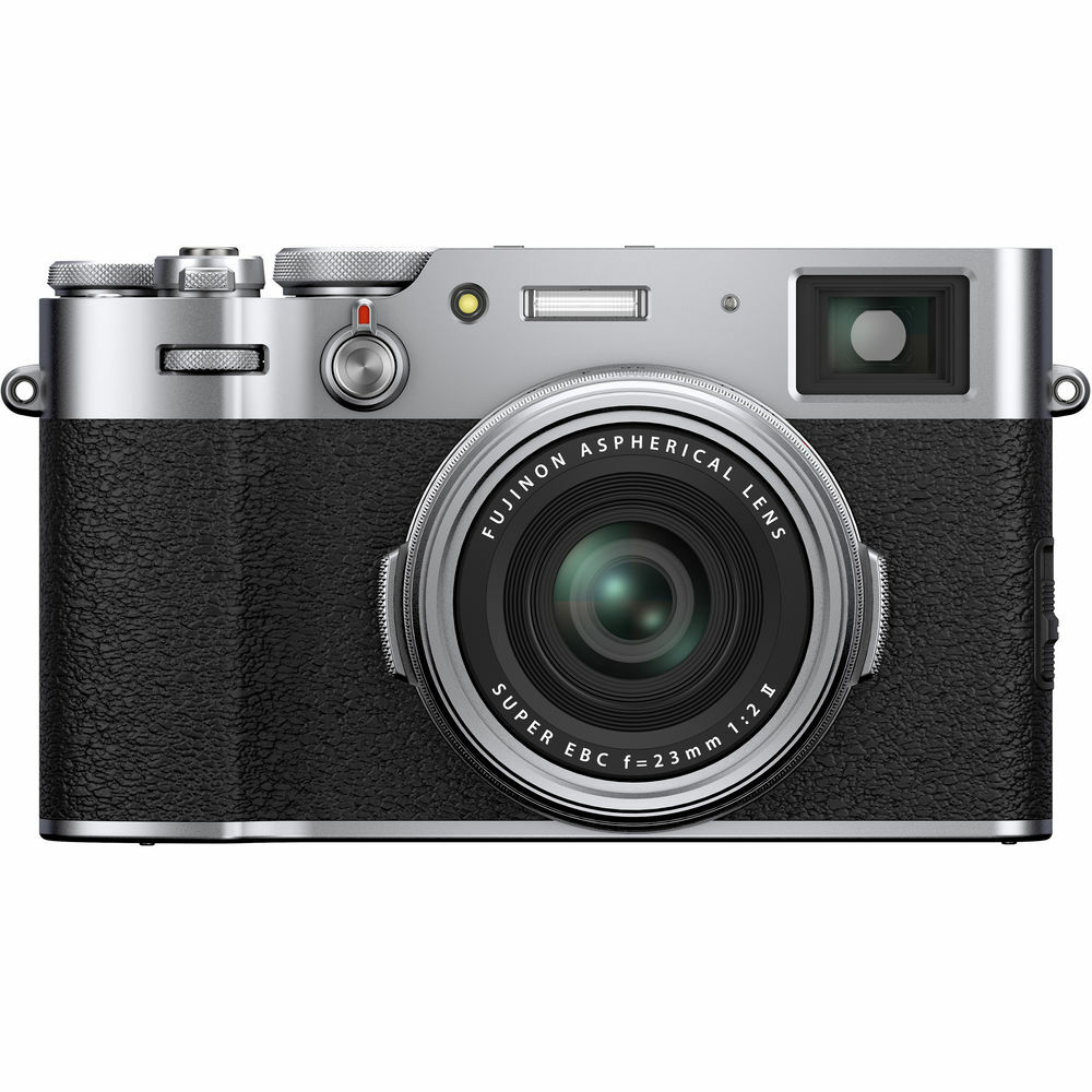 FUJIFILM X100V Digital Camera (Silver) 16642939 7PC Accessory