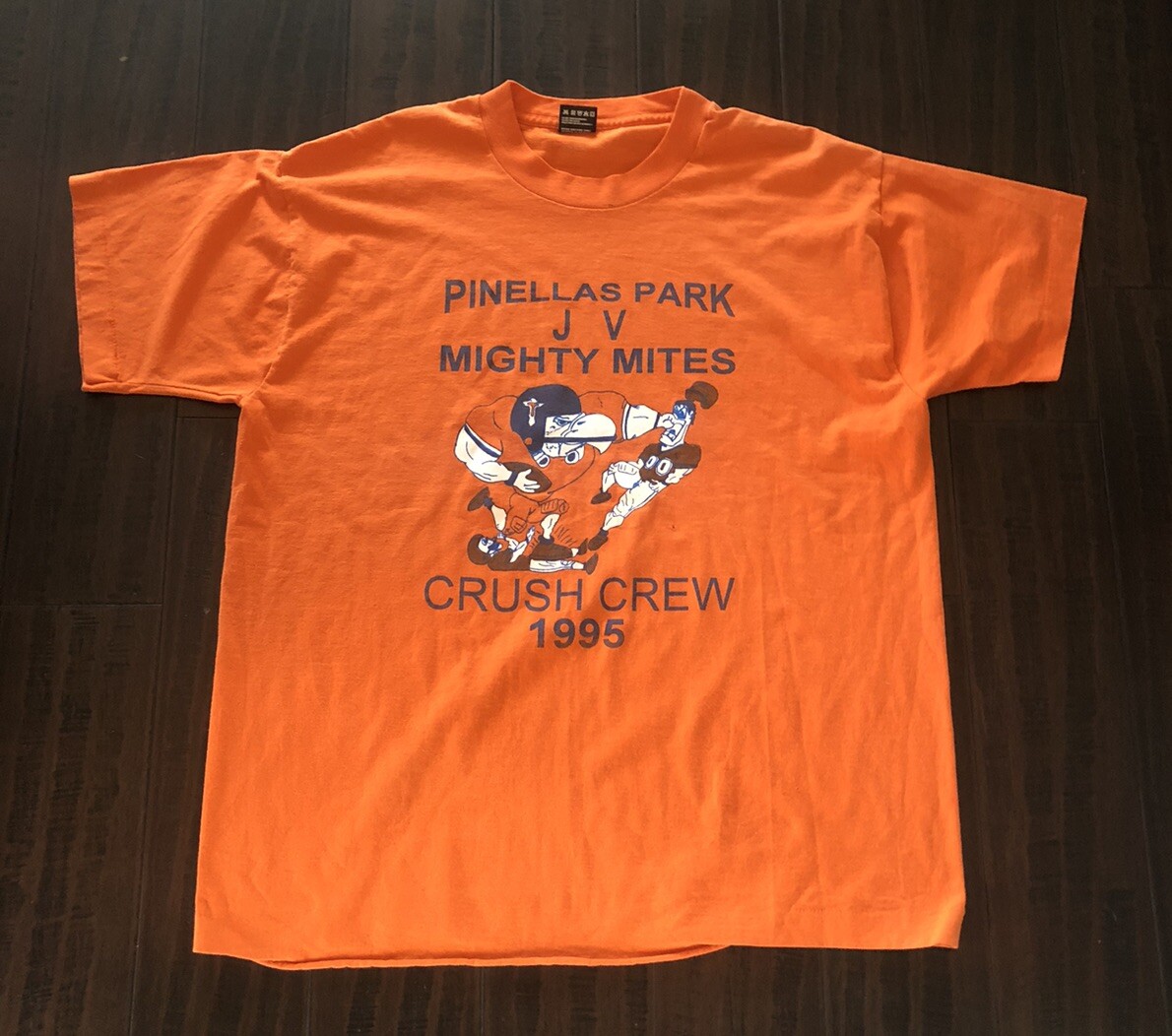 Pinellas Park JV Football Shirt Mens XL Mighty Mites Crush