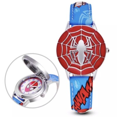 Super Hero Captain America Marvel Avengers Kids Quartz Watch Fun Flip Design eBay