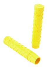 AME Tri STAR flangeless MTB bicycle grips -  YELLOW