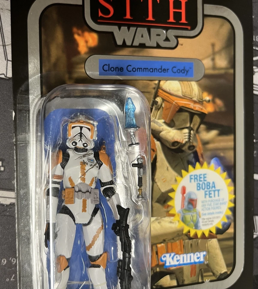 Clone Commander Cody Star Wars 2010 colección vintage VC19 FOIL Foto 2 de 3