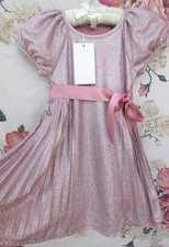 BNWT MONSOON Pink Sparkle MERCURY Flower Girl Party Occasion Dress 18-24 €53
