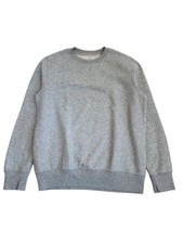 Men's Classic Crewneck Fleece Sweatshirt Heather Gray Size L