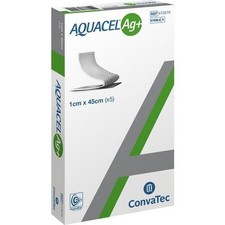 AQUACEL Ag+ 1x45 cm Tamponi, 5 pz PZN 10203773