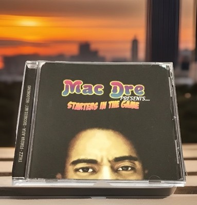MAC DRE CD - Starters In The Game (2008)  Rap Hip-Hop - VG+ Condition - RARE!