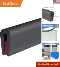 Rubber Edge Trim, Self-Adhesive Rubber Edge Trim, Edge Protector for Sheet Me...