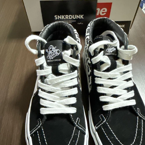 Baskets hommes 8.0US Supreme Vans hommes baskets collaboration original LTD collection