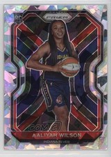 2021 Panini Prizm WNBA Ice Prizm Aaliyah Wilson #99 1rw0