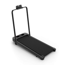2-in-1 Folding Walking Pad Treadmill Under Desk 1–8km/h Remote Control