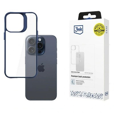 3MK Satin Armor Case+ Apple iPhone 15 Pro blau