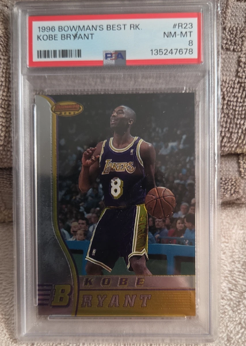 Kobe Bryant Basketball Grade 8 Rookie Sports Trading Cards