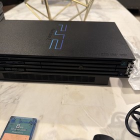 Sony PlayStation 2 PS2 SCPH-50001 Console Bundle 2 Controllers 7 Games