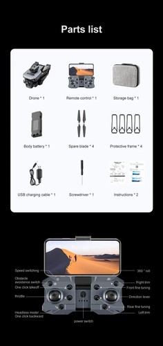 K6 Max 8k GPS Drohne Wifi 3 Kameras Weitwinkel Hindernisvermeidung Quadrocopter - Bild 23 von 25