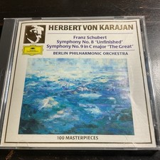 Schubert: Symphonies No. 8 No. 9 -Herbert von Karajan CD