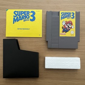 Super Mario Bros. 3 w/ Poster Nintendo NES