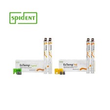 Spident EsTemp Eugenol/NE Temporary cement for crown and bridge 10g x 2ea