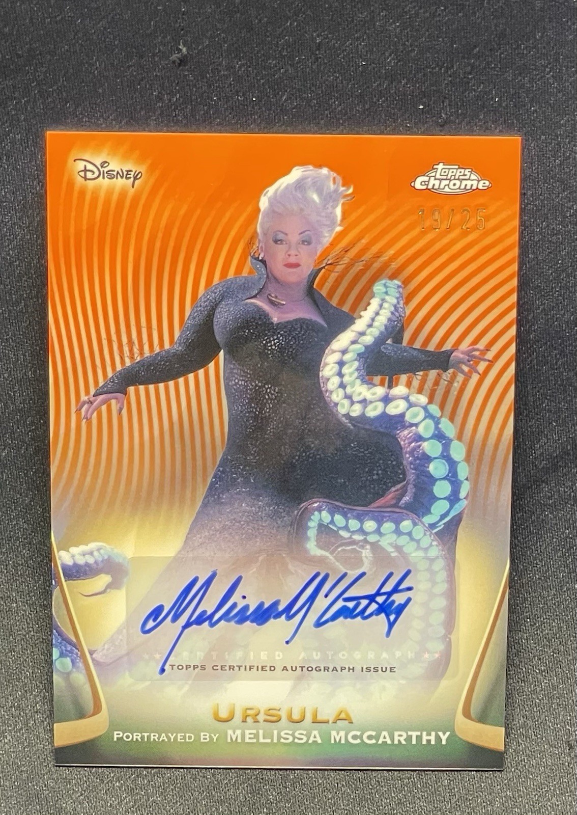 Melissa McCarthy 2025 Topps Chrome Disney #AA-MMC Authentic