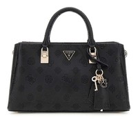 Guess Tisha Girlfriend Satchel Handtasche Tasche Black Logo Schwarz Neu
