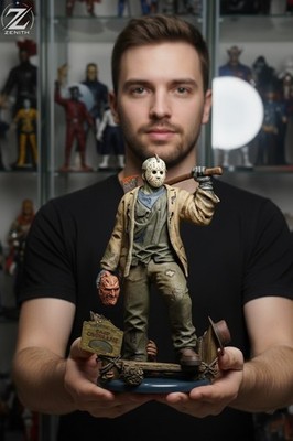 Jason   3D Resin Druck Figur Modell | Unbemalt & mehrteilig zum Bemalen