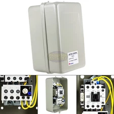 Magnetic 7.5 Hp Electric Motor Starter 17-24 Amp 3 Phase 208 - 240 V Replacement