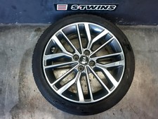 KIA RIO WHEEL ALLOY FACTORY, 17X6.5IN, 8 Y SPOKE, GREY, YB, 06/18-06/23 18 19 20