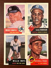 1991 Topps Baseball Archives 1953 Reprint Set (330) NM-MT (Mantle, Robinson)
