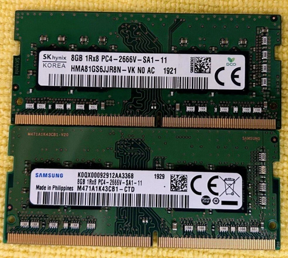 SK hynix Computer PC4-21300 (DDR4-2666) Bus Speed Memory (RAM) for