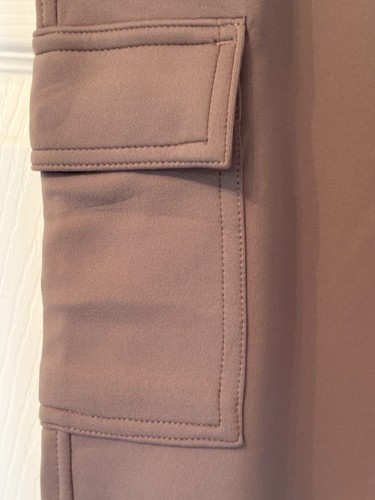 Neu mit Etikett 32 Grad Hitze Small Tech Cargo Scuba Damen-Jogginghose khaki braun NEU - Bild 3 von 12