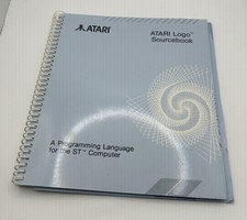 Atari ST Logo Sourcebook Spiral-Bound Vintage...