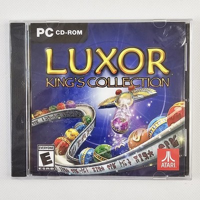 Luxor The King's Collection (for PC Computer CD-ROM) ''4 Games in 1'' NEW SEALED