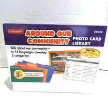 Lakeshore Around Our Community Photo Card Library Ages 3 14 Languages DD522