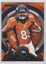 2013 Topps Strata Topaz Orange Wes Welker #14 2u3