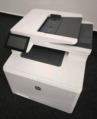 HP Color LaserJet M480f MFP Multifunktionsdrucker-sehr geringer Seitenzähler!