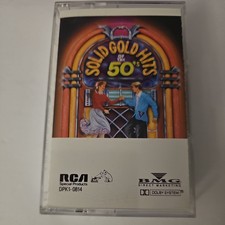 Solid Gold Hits of the 50's". Cassette Tape