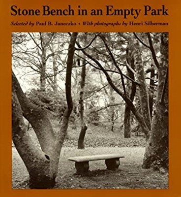 Stone Bench in an Empty Park Hardcover Paul B. Janeczko