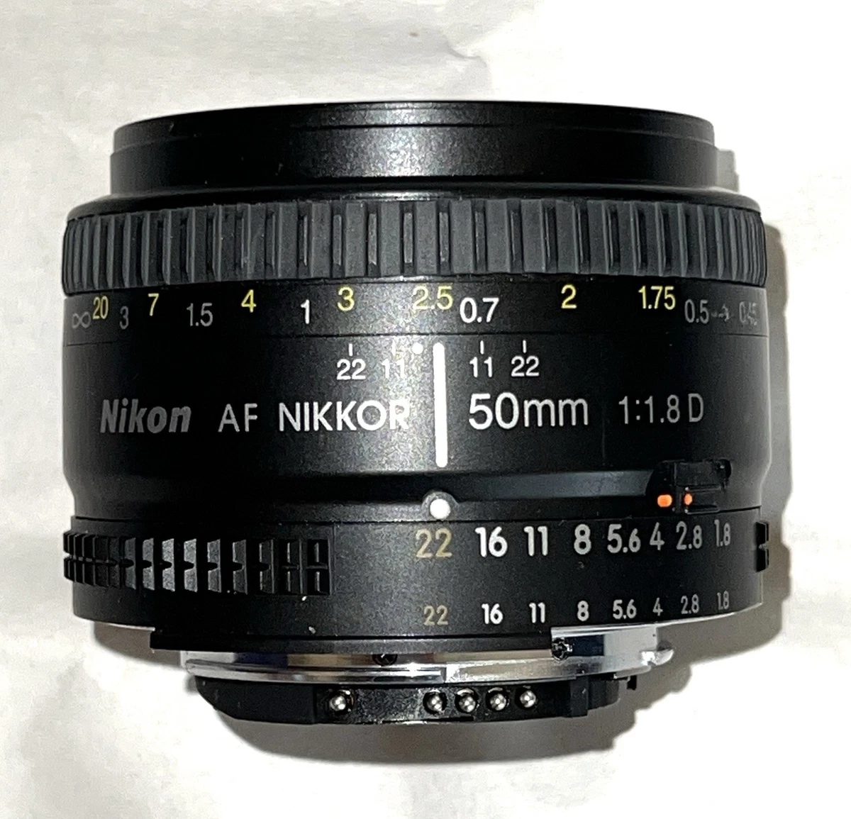 Nikon NIKKOR f/1.8 Camera Lenses 50mm Focal for sale | eBay