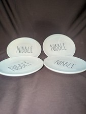 Rae Dunn Snack Plates Set of 4