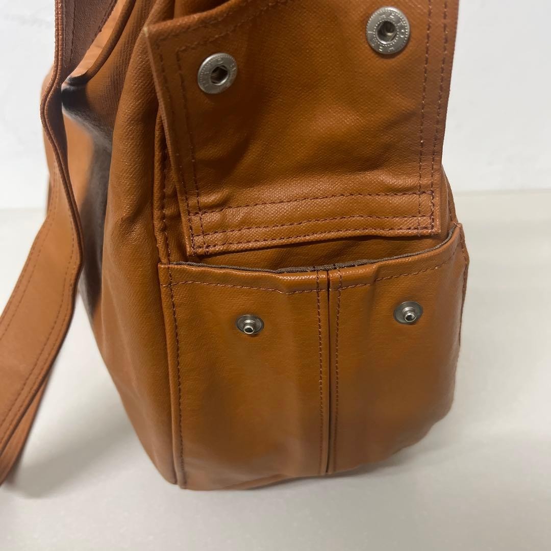PORTER Freestyle Shoulder Bag Camel Brown Unisex Yoshida Kaban