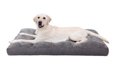 Dog Bed for Crate for Large Dog, Machine Washable Bed XL Crate Plush Pet Kenn...