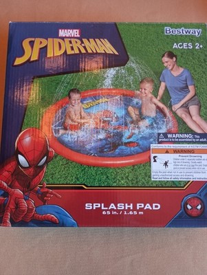 Marvel Spider-Man Splash Pad NEW Outdoor Sprinkler Water Toy for Children 