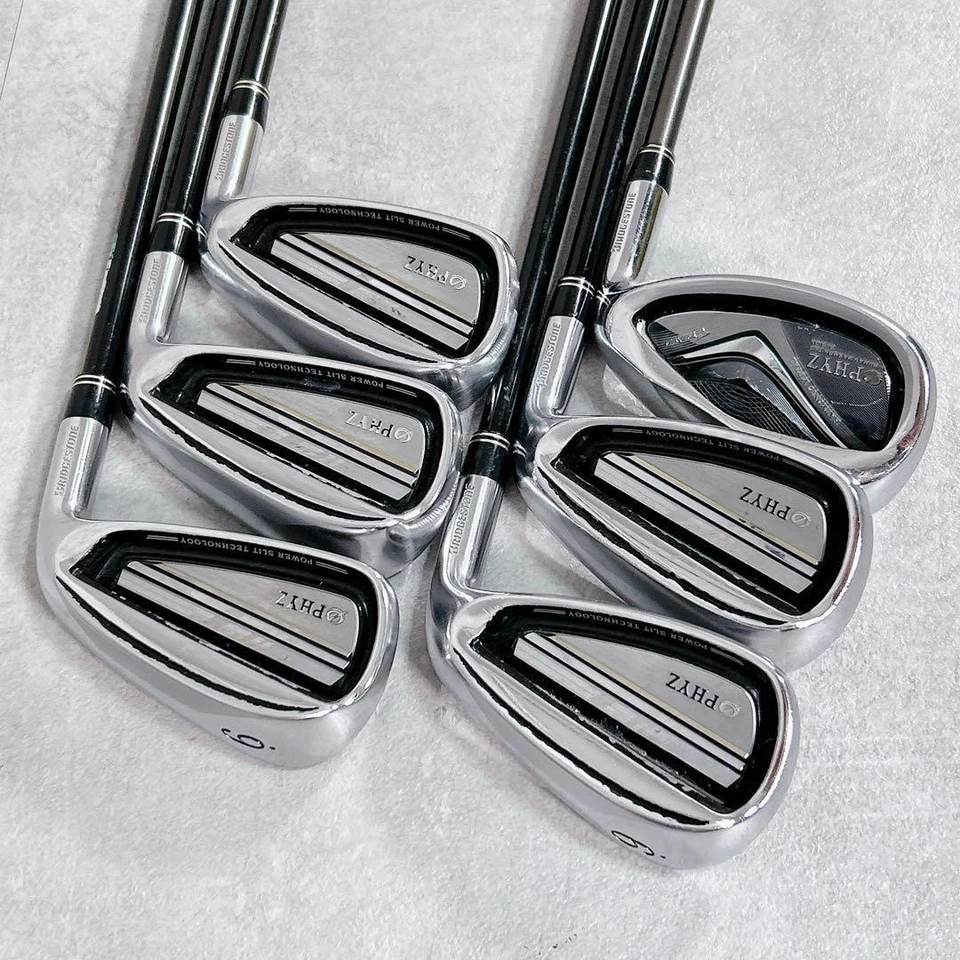 BRIDGESTONE PHYZ Irons #6-9,Pw,Sw(6Clubs)/PZ-5041/Flex:Regular/ Iron set - Image 2 of 4