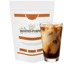 Organic Hazelnut Latte Instant Coffee with Collagen Protein - 15 Servings