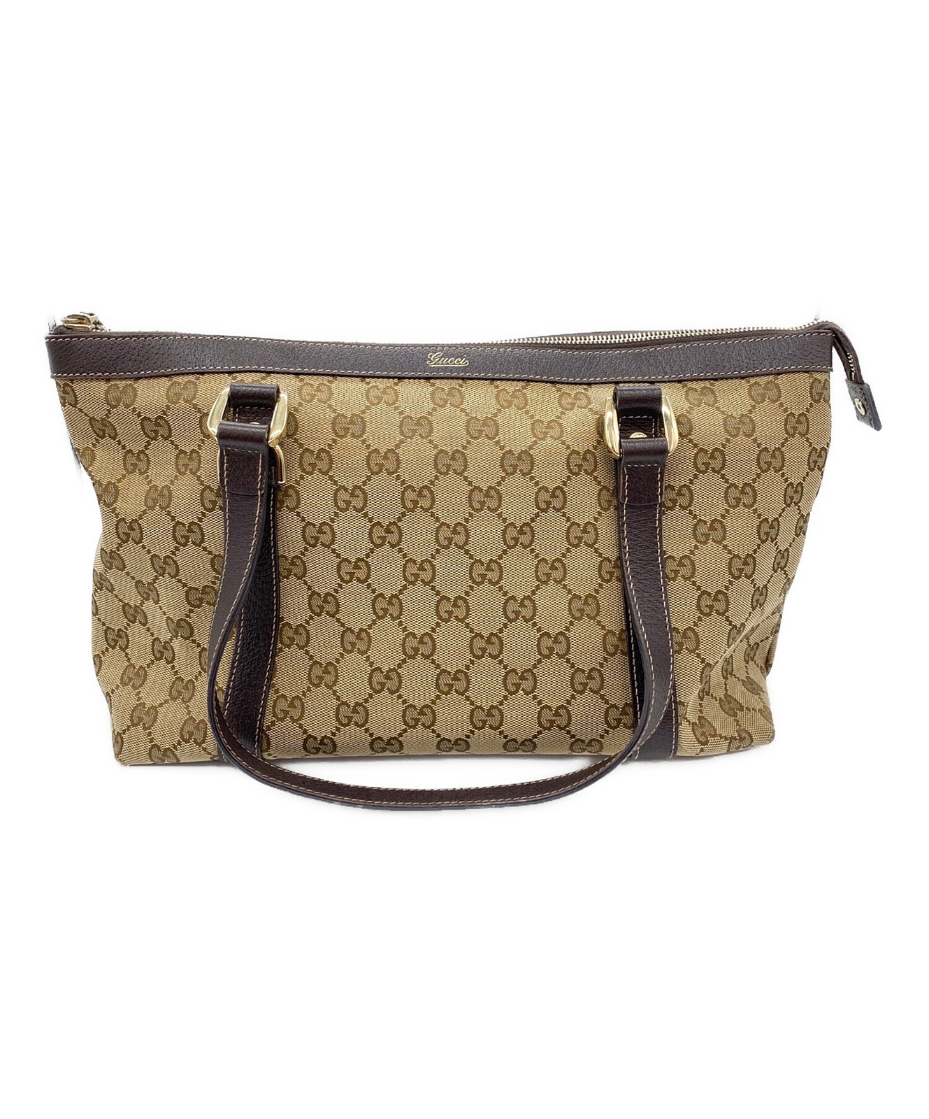 GUCCI luxury leather tote bag for women with iconic logo