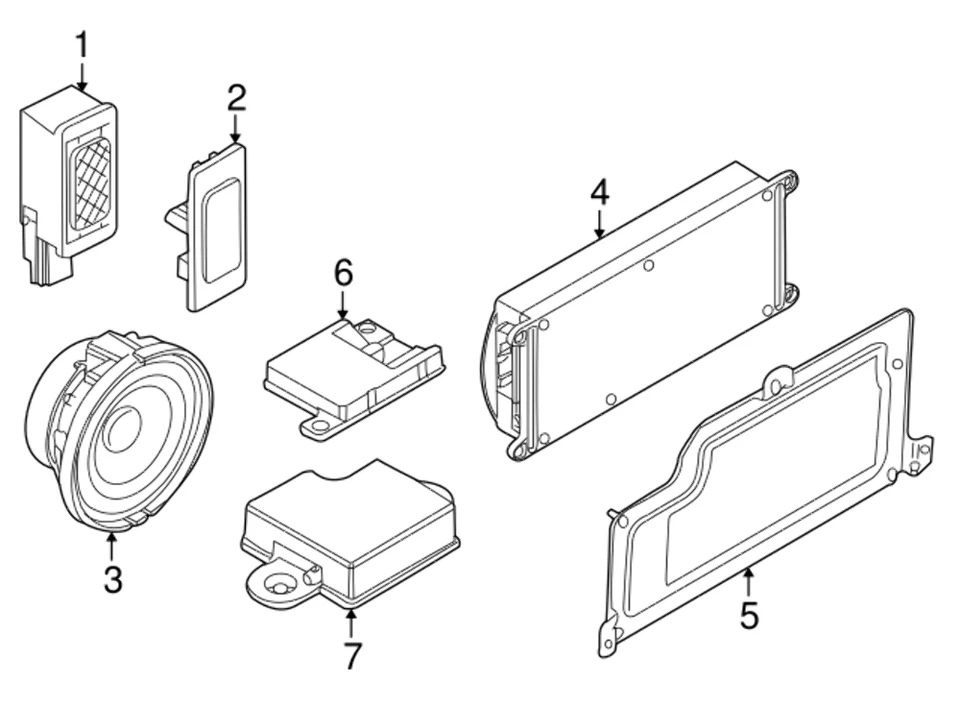Nueva Antena Bluetooth Original BMW (2008-2014) OE 84506928461 Foto 3 de 4