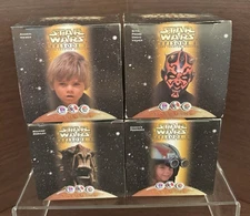 Vintage 1999 Taco Bell KFC Pizza Hut Star Wars Episode 1 TATOOINE SET (4) SEALED