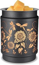 Metal Electric Wax Melt Warmer Candle Oil Burner for Home Office Decor