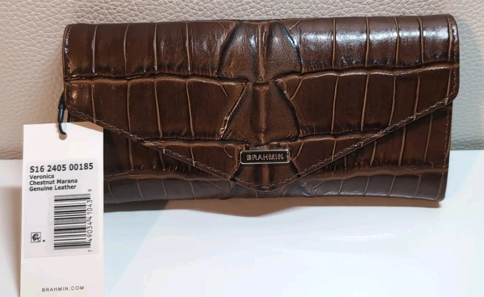 Brahmin Veronica Castaño Narana Cuero Genuino  Foto 2 de 4